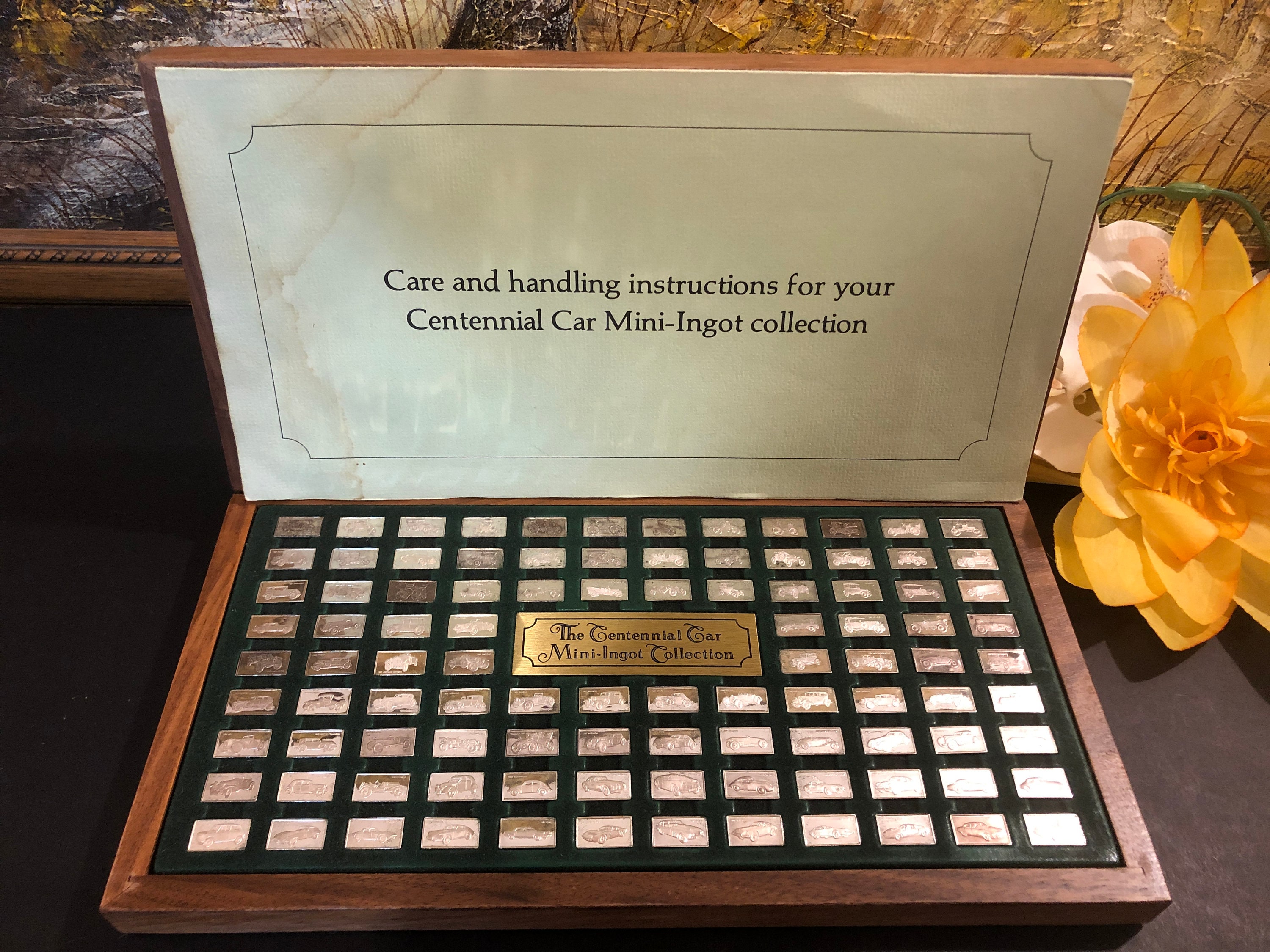 Franklin Mint Centennial Car Mini Ingot Collection 100 925 - Etsy