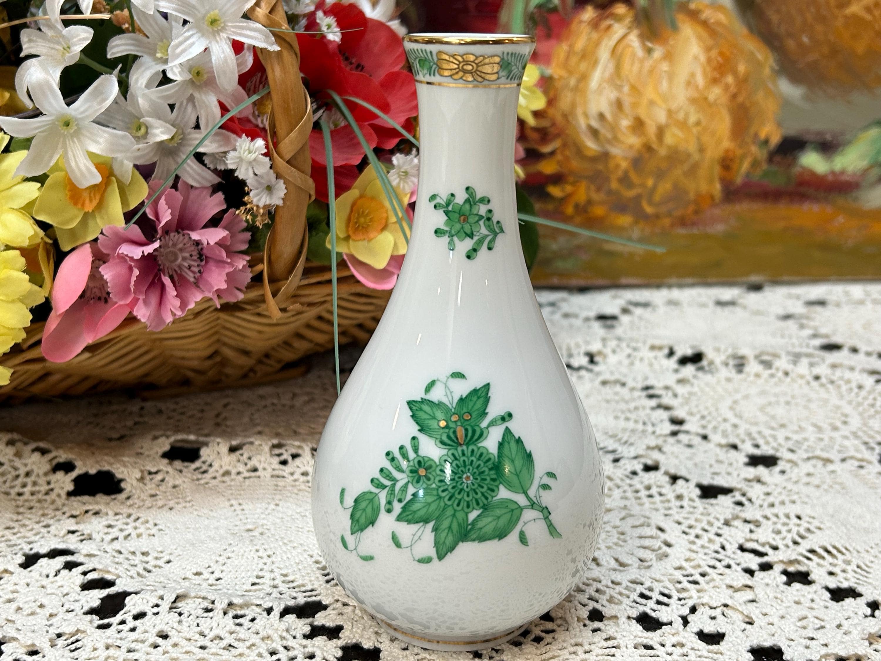 Herend Apponyi Green - Etsy Herend Apponyi Green - Etsy