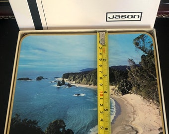 Vintage Jason New Zealand Landscape Placemats, Set of 6, Original