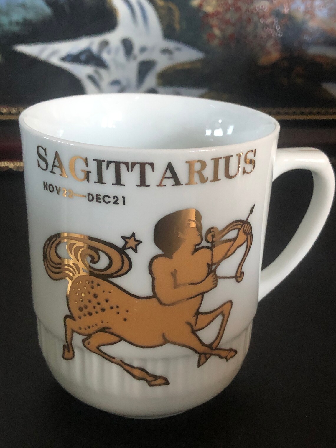 Chinese Vintage Mugs Zodiac Tea Cups Teacups Set of 3 Etsy