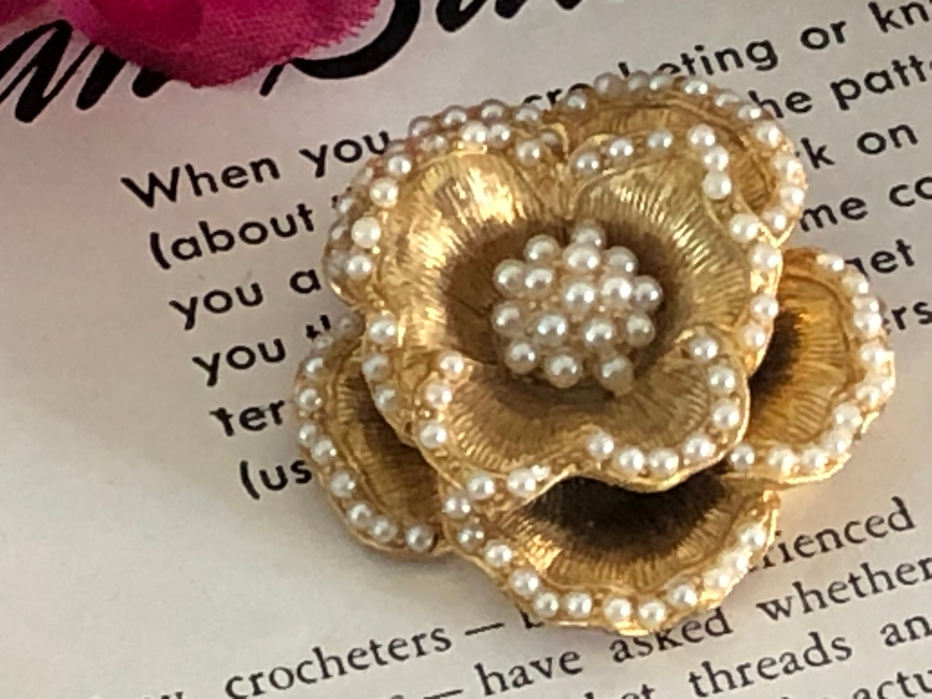 USA ～1960's BROOCH(ヴィンテージブローチ/アンティーク)