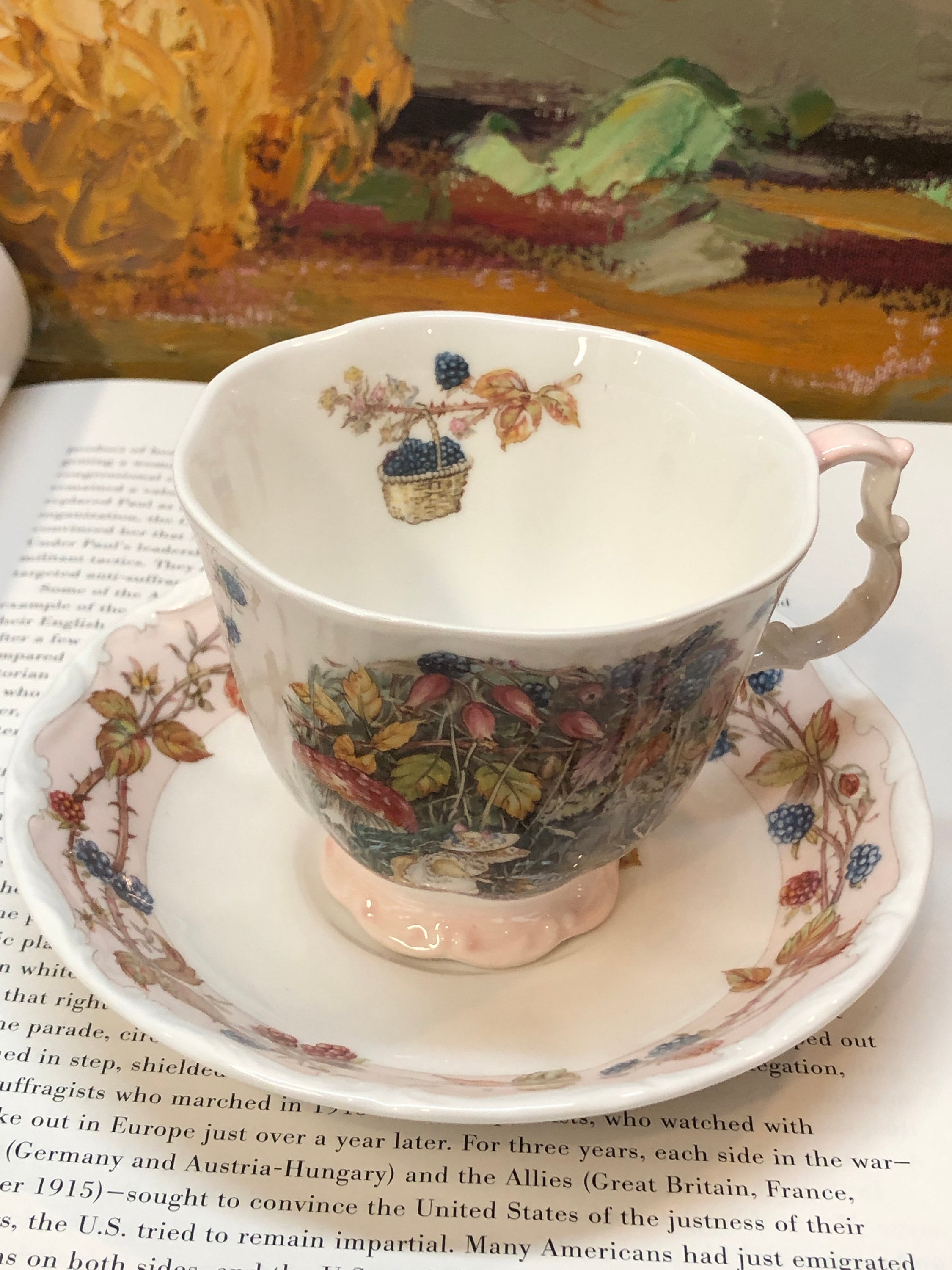 オールド　深川製磁　金彩富士流水・印　昭和30〜40年輸出向け　大皿 オールド 深川製磁 金彩富士流水・印 昭和30〜40年輸出向け 大皿