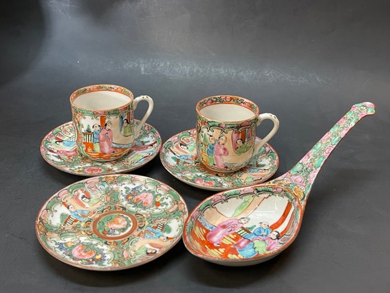 Acheter Service à thé Kung Fu en céramique chinoise, 6 pièces, tasse à café, tasses à thé en porcelaine de 50ml, Mini bol