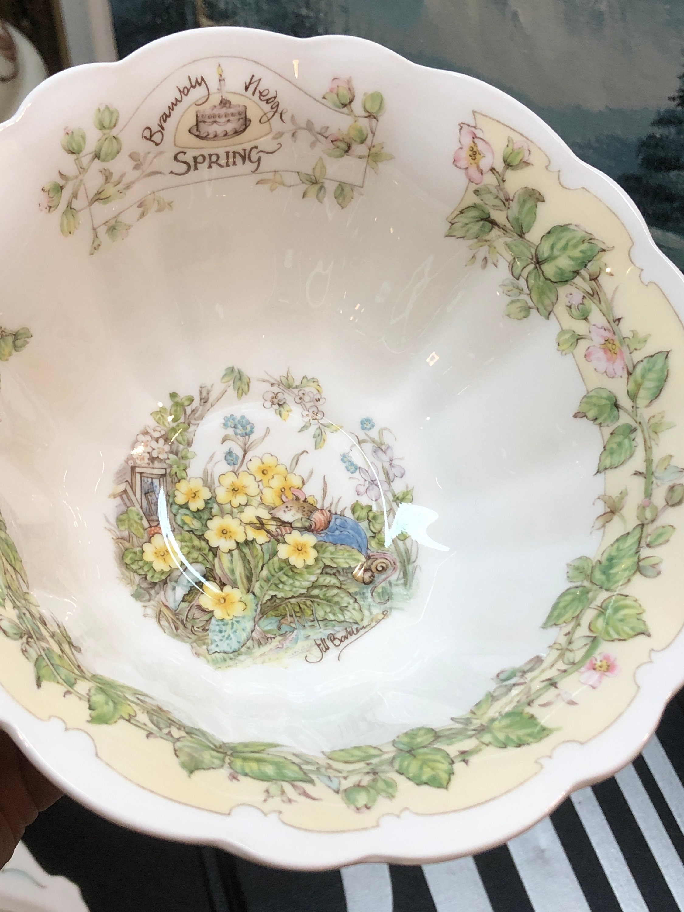 Brambly Hedge Four Seasons Plates - Etsy