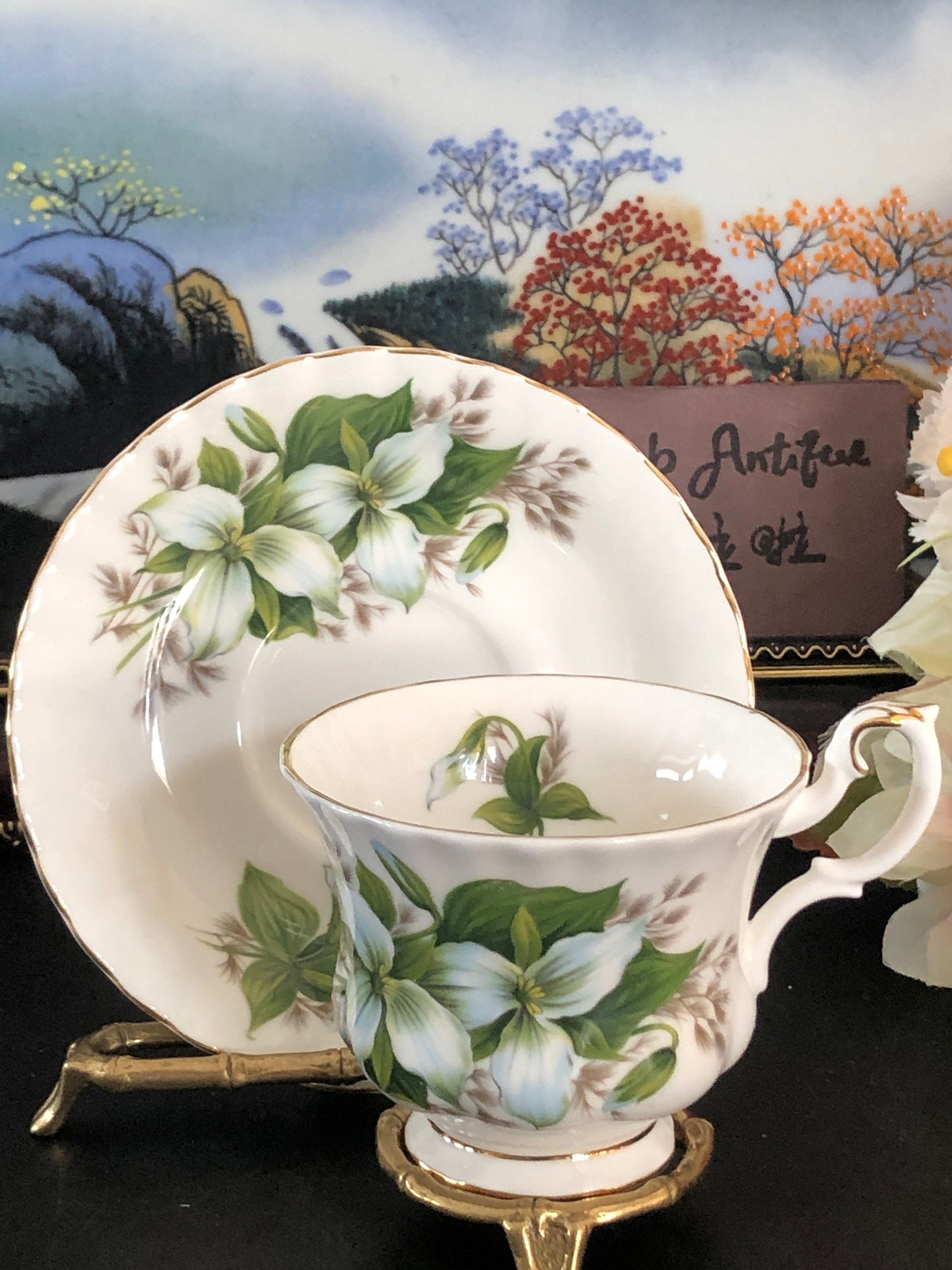 Vintage Royal Albert Tea Set Tea Cup & Saucer Creamer and Etsy