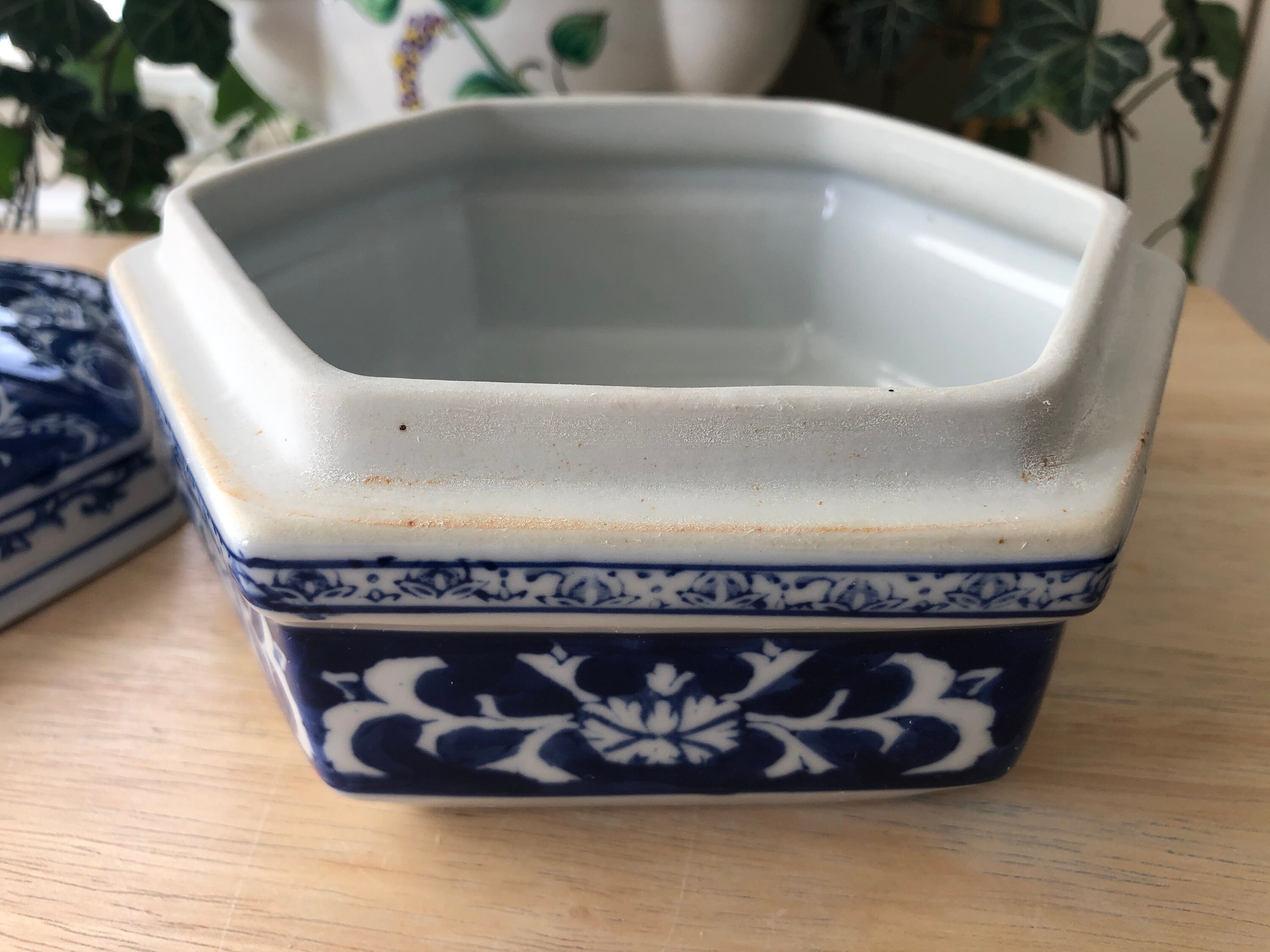 Vintage Chinese Box Antique Porcelain Ceramic Candy Box - Etsy
