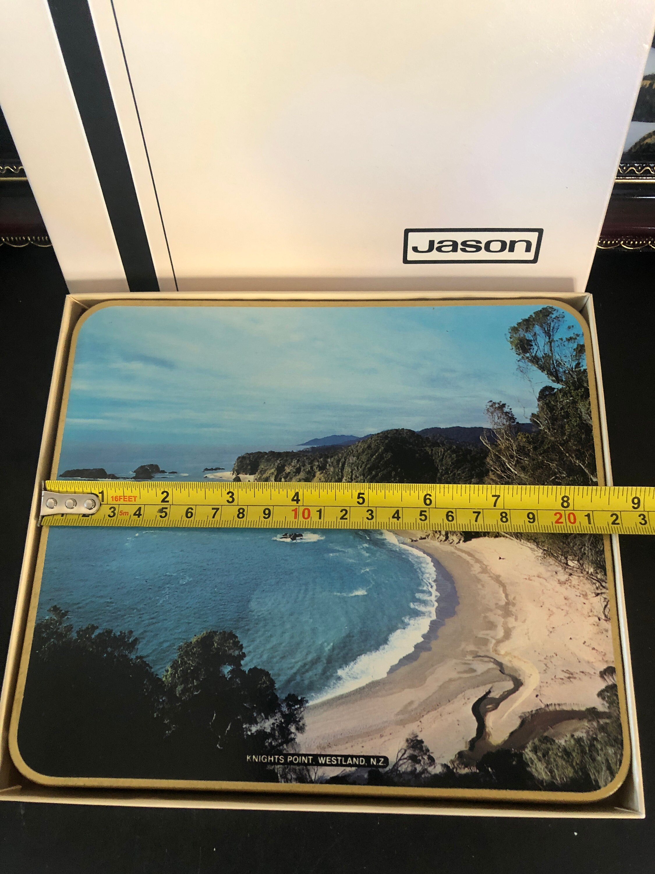 Vintage Jason New Zealand Landscape Placemats, Set of 6, Original