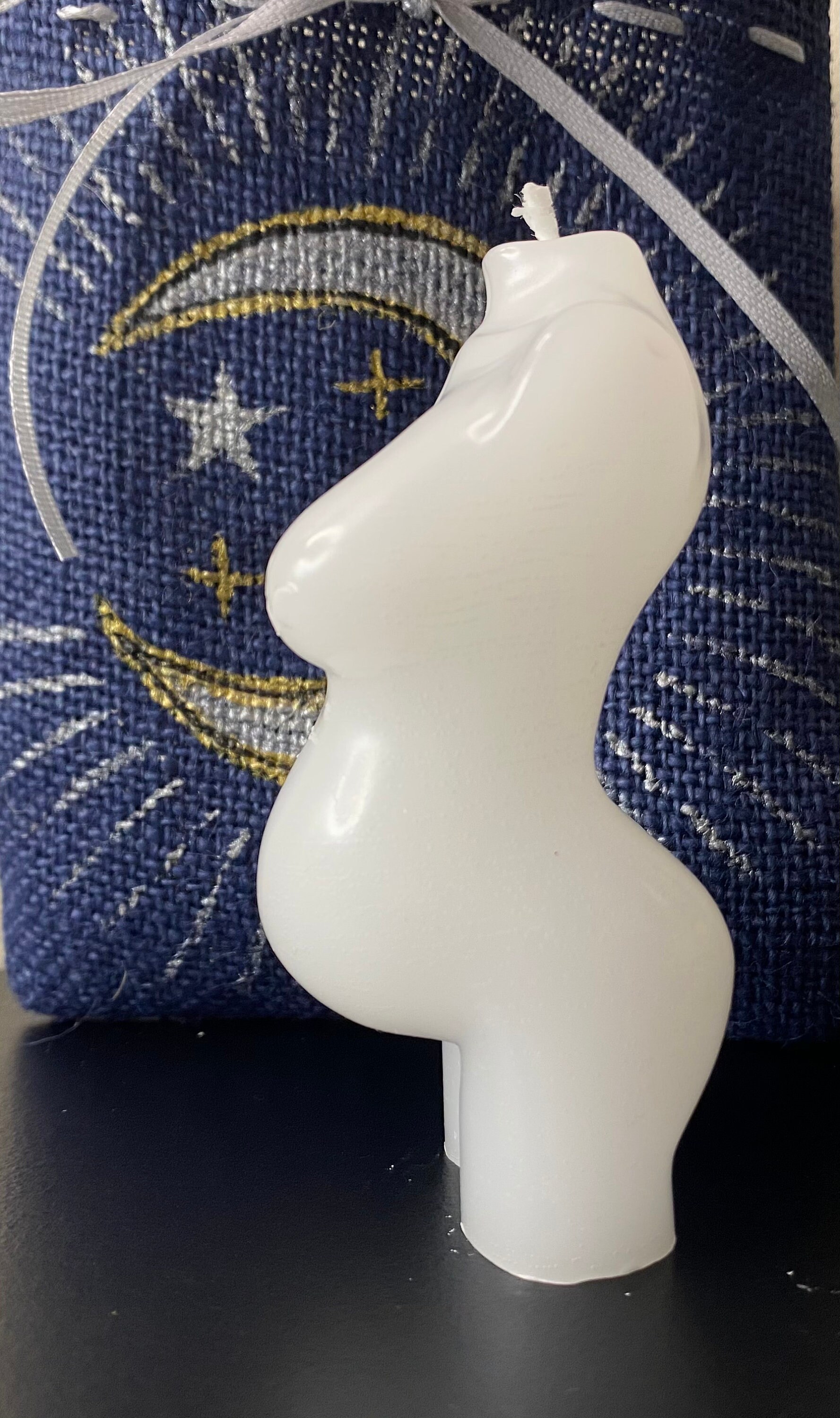 Pregnancy torso candle pregnant gift decoration READ FULL Etsy