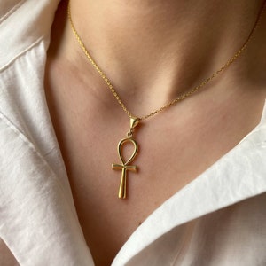 Ankh Necklace, Egyptian Ankh Symbol