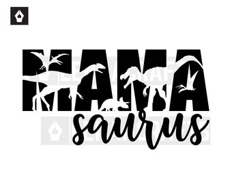 Download Dinosaur Mom Svg Etsy