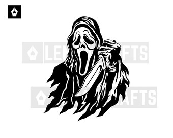 Download It Ghostface Svg Etsy