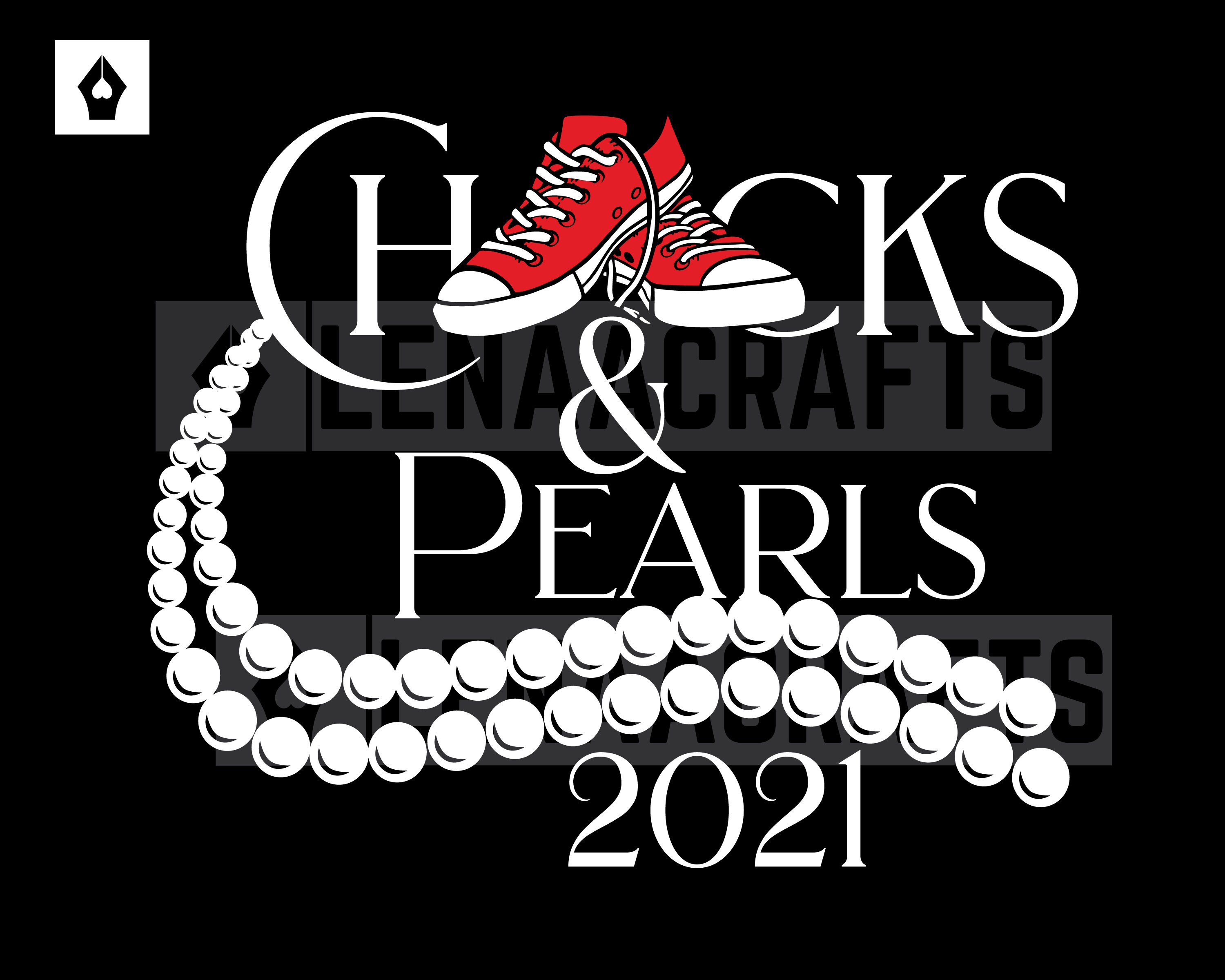 Chucks and Pearls 2021 Svg Png Cut Files Vinyl Clip Art Etsy