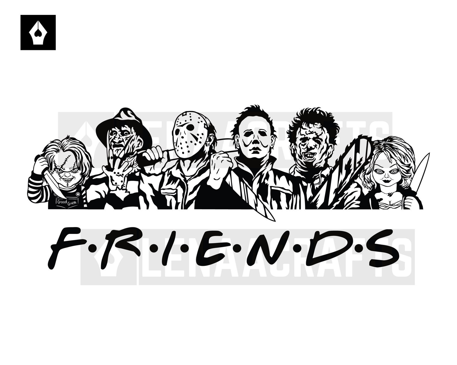 Free Free 206 Serial Killer Friends Svg SVG PNG EPS DXF File
