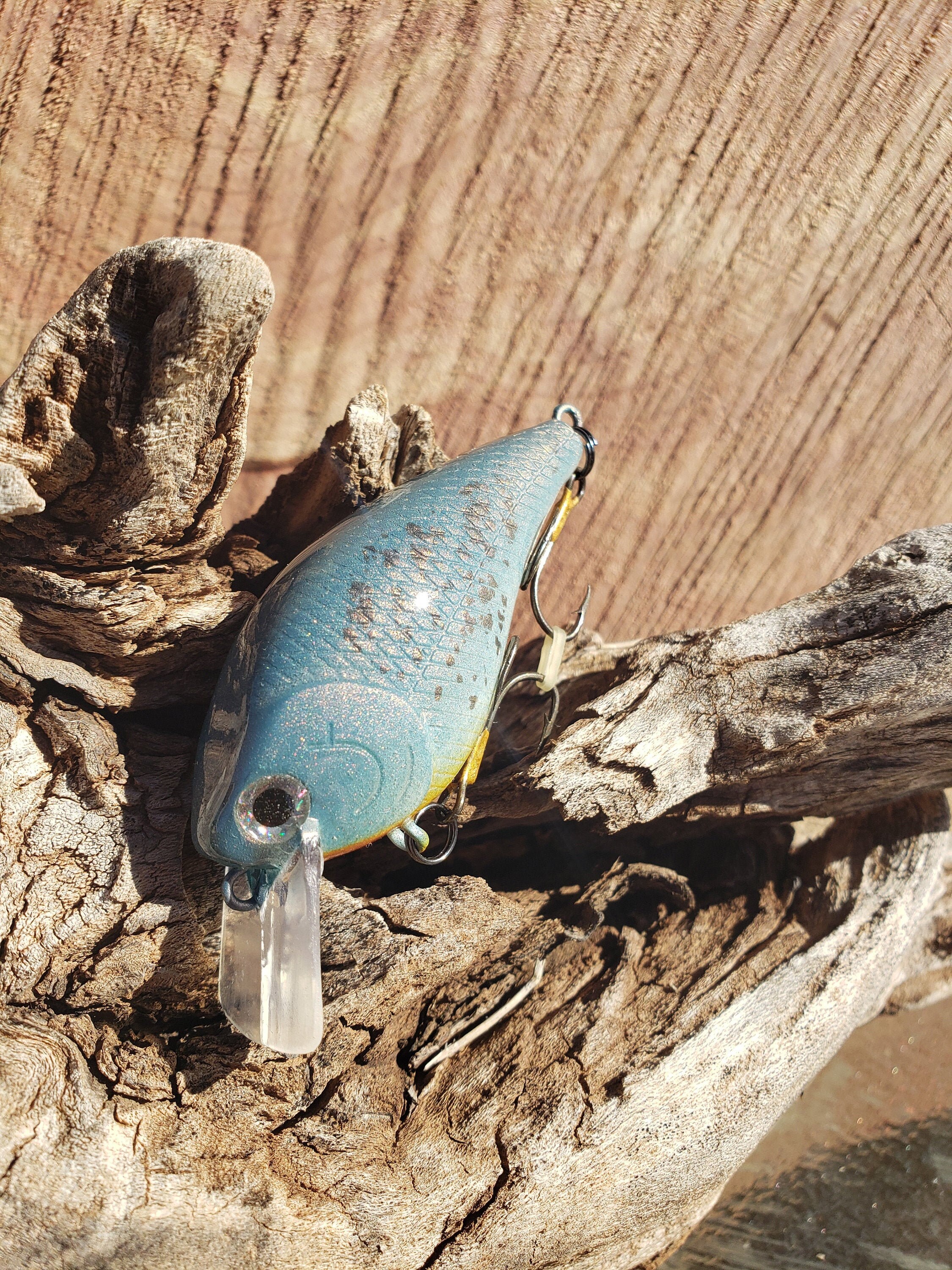 1.5 Squarebill Bluegill Custom Painted Fishing Lure Etsy