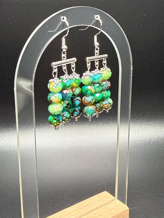 Multicolor Chandelier Earrings