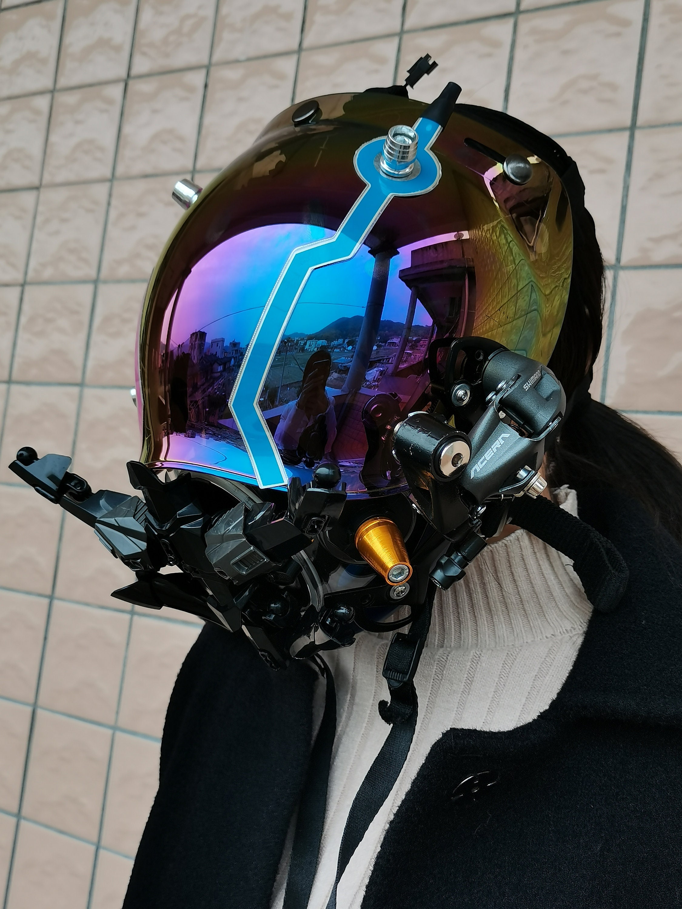Cyberpunk 2077 LED MASK Dj Mask helmet 3D Mask Handmade Mask Etsy