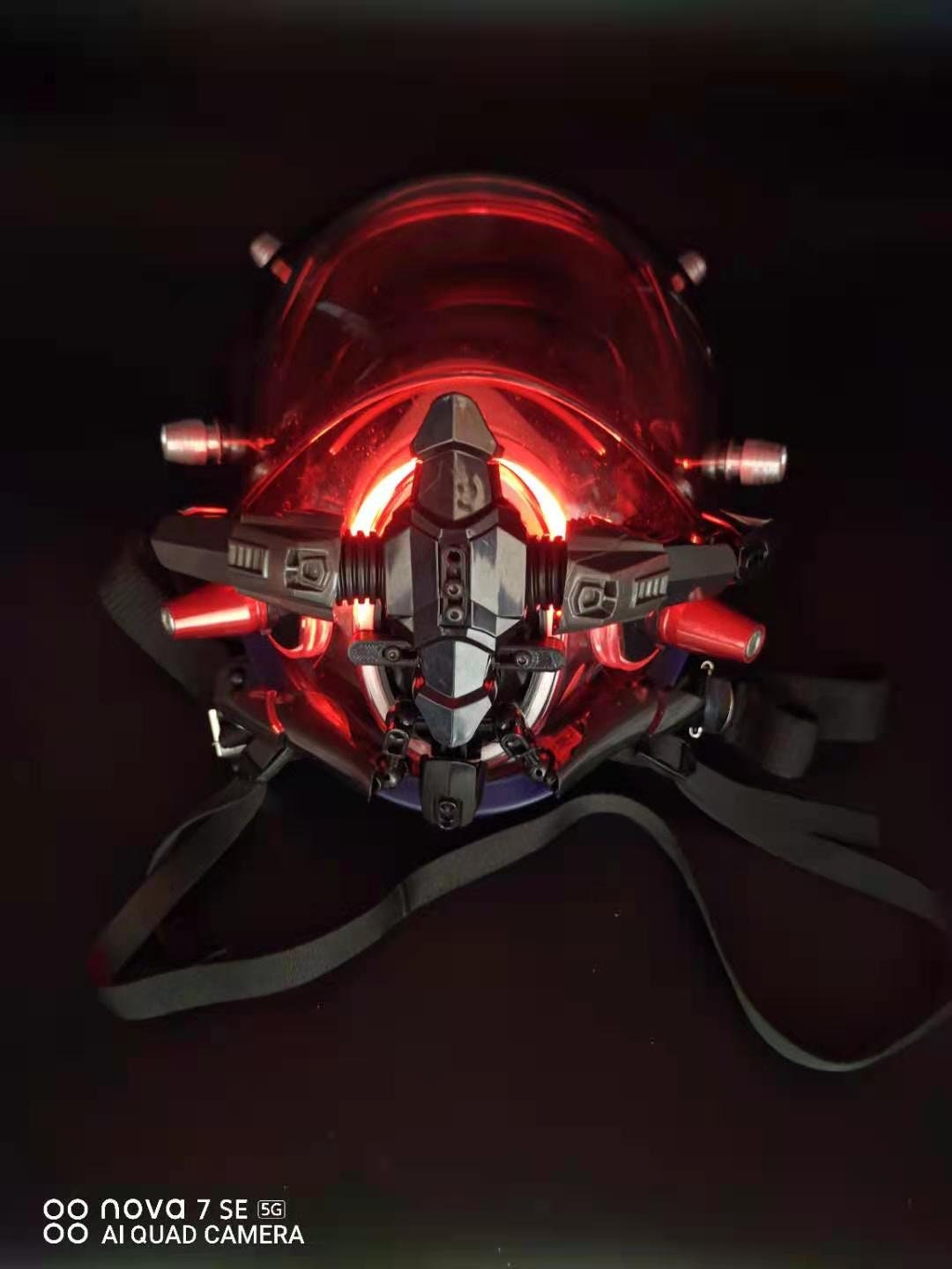 Cyberpunk 2077 Cyberpunk Mask Half Face Mask Leather Face Mask Etsy