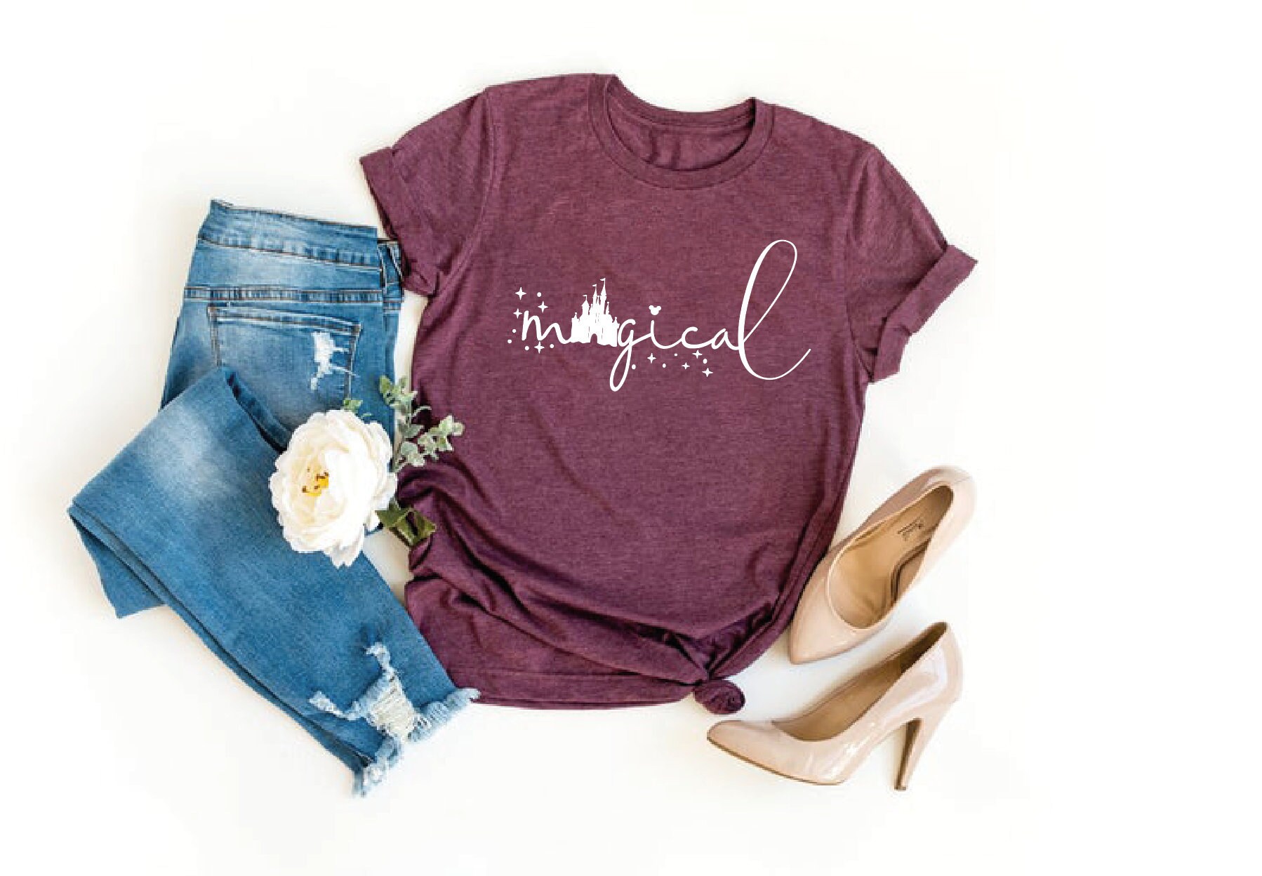 Magical Shirt, Disney Vacation Shirt, Funny Disney Shirt, Disney Wome…