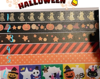 High Value Halloween surprise bag, Halloween stickers grab bag, autumn stickers, journal, scrapbook, ephemera, Halloween washi tape grab bag