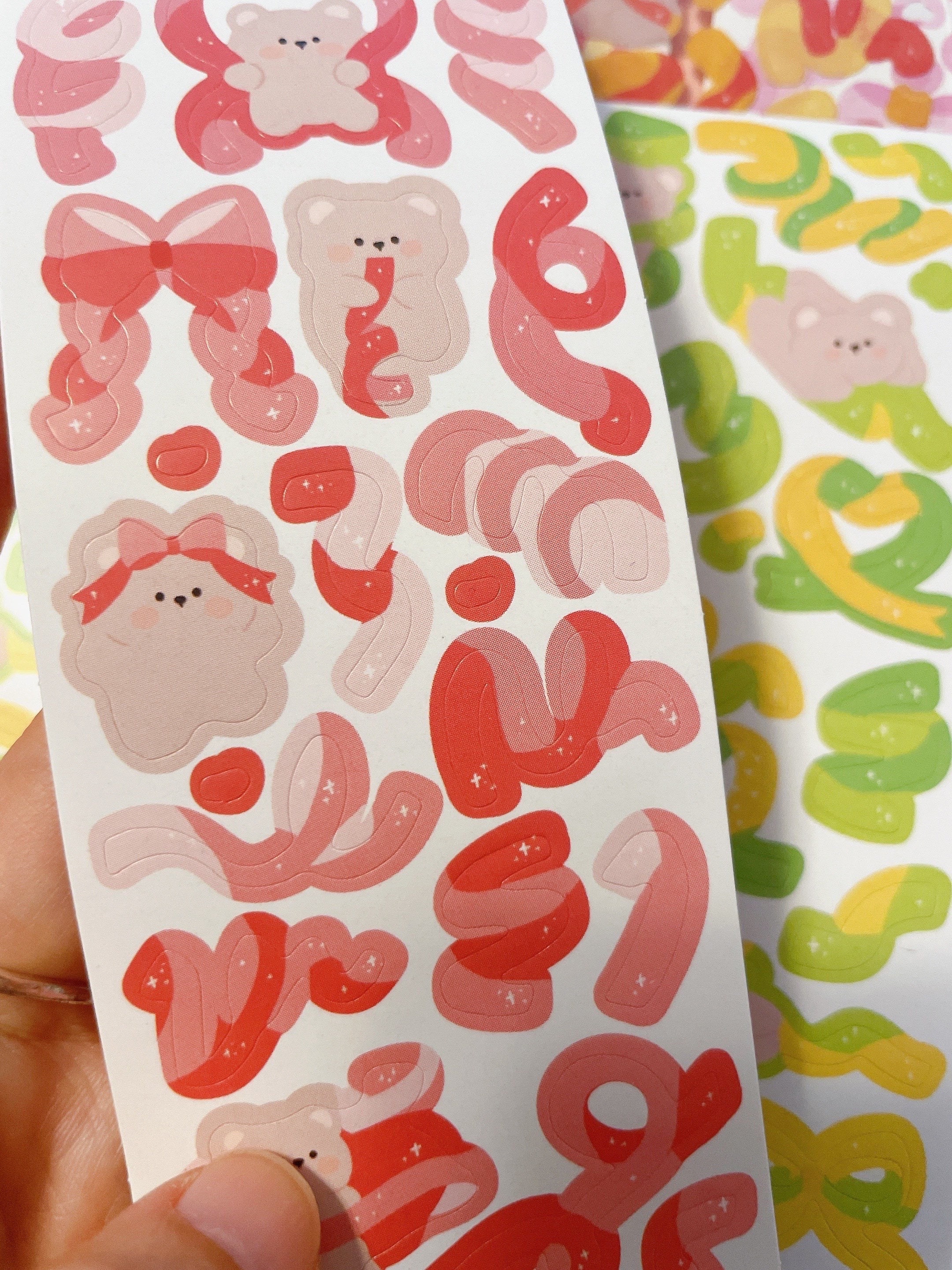 High Value Korean Polco Sticker, PET Art Paper Sticker Pack, DIY Kpop ...