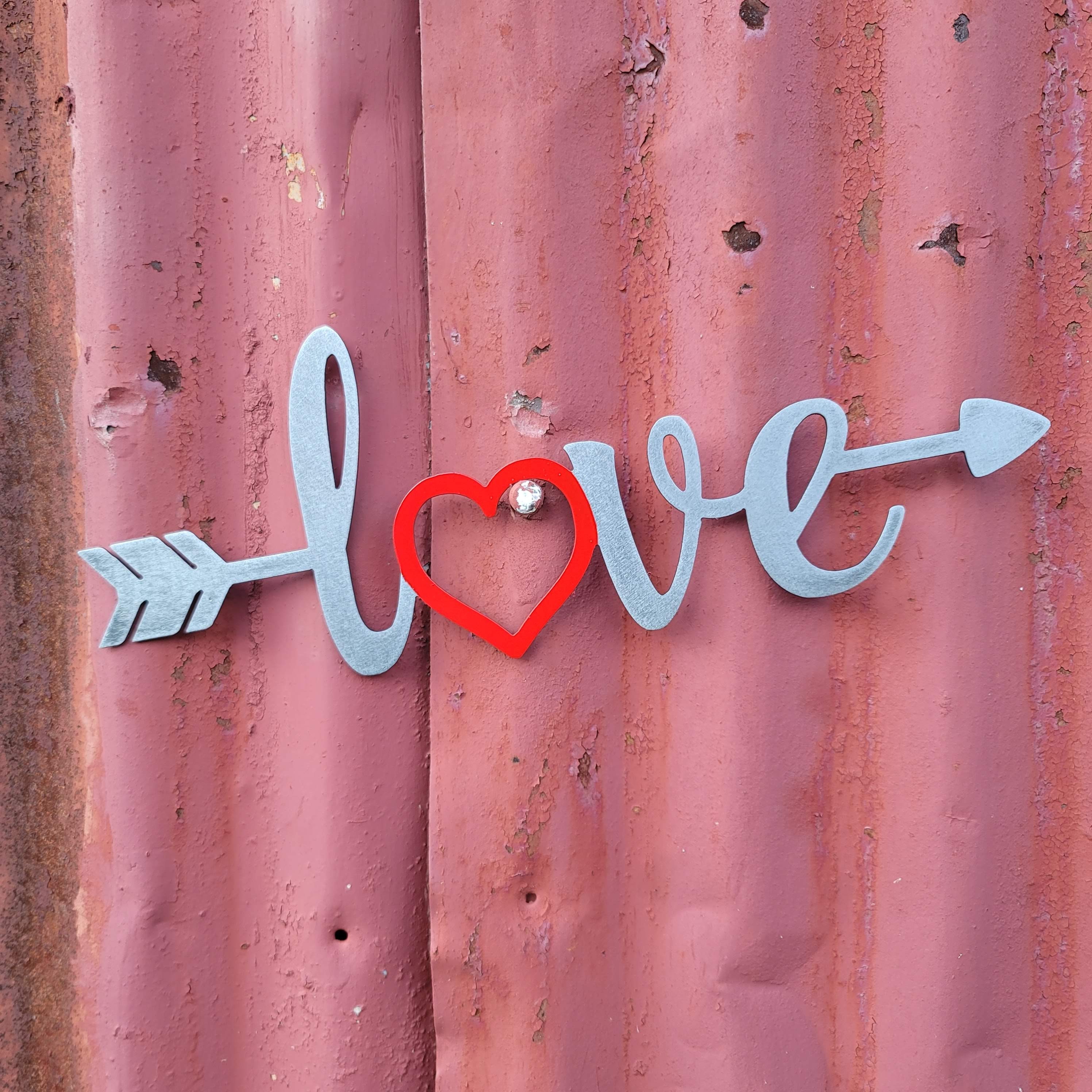 Schuss durchs Herz Valentinstag Liebe Pfeil Etsy.de