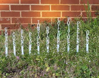 Vegetable garden stakes