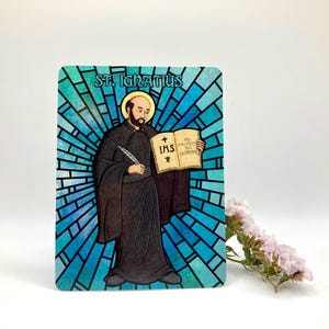 St. Ignatius of Loyola Holy Card: Suscipe Prayer, Patron Saint of Soldiers