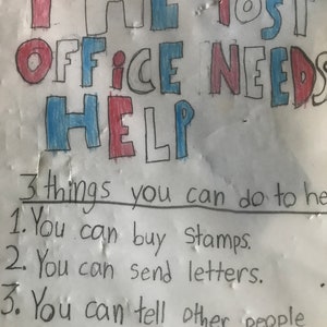 Save The Post Office postcards
