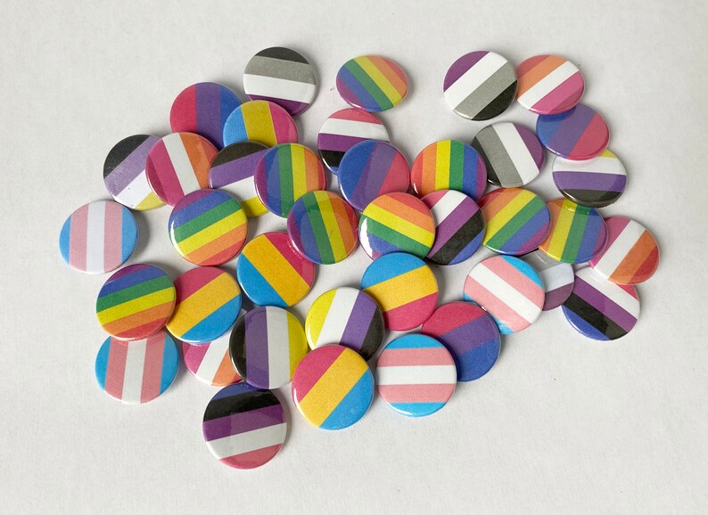 Sexuality Pins Pronoun Pins Identity Pins Gender Pins - Etsy