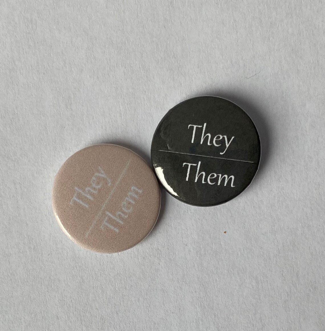 Pronoun Pins 2 Pack 3 Pack 4 Pack 1 100 Pin Packs Etsy