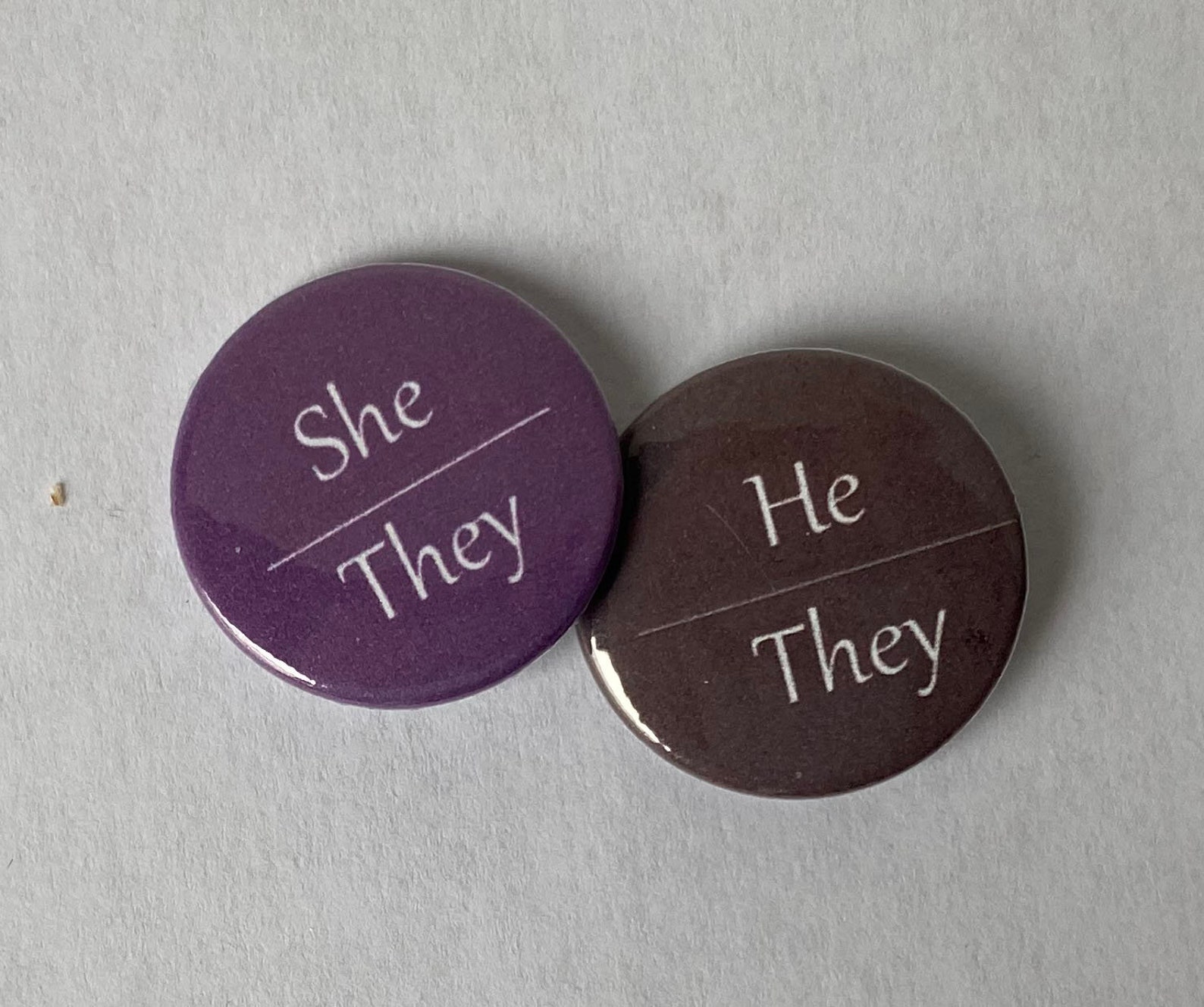 Pronoun Pins 2 Pack 3 Pack 4 Pack 1 100 Pin Packs Etsy