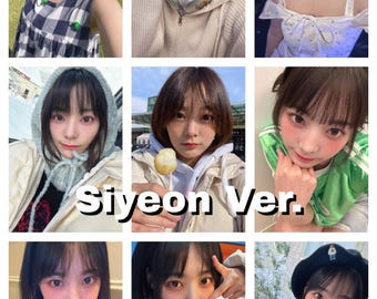 Qwer Selfie/selca Bias Photocards | Chodan, Hina, Magenta, Siyeon