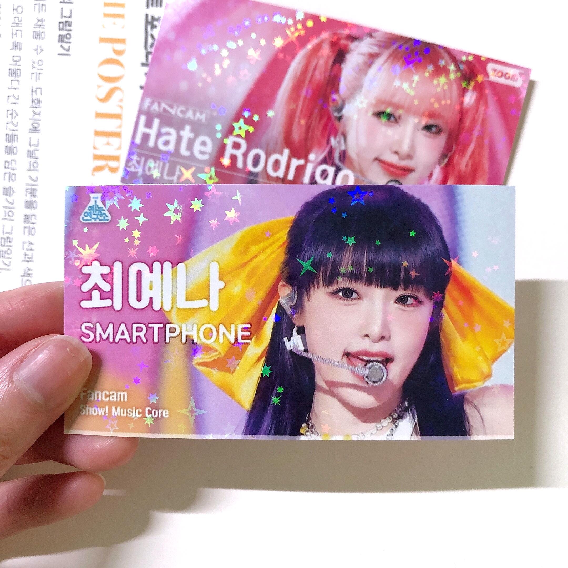K-POP イェナ　カード セット チェ・イェナ Fancam サムネイル フォトカード | IZONE イェナ フォト
