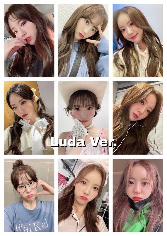 WJSN Selfie/selca Bias Photocards | Seola, Bona, Luda, Dawon