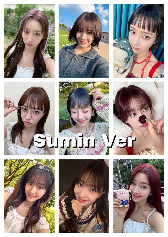 Stayc Selfie/selca Bias Photocards | Yoon, Sieun, J, Isa