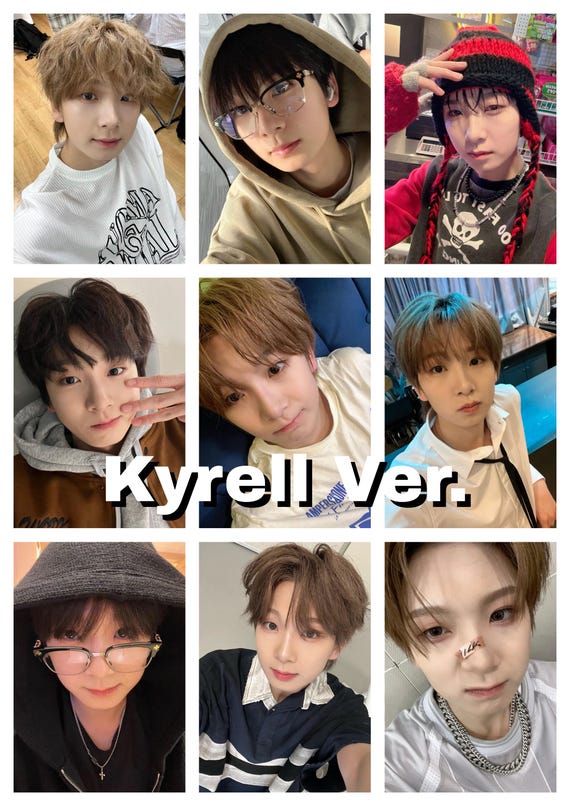 Ampers&one Selfie/selca Bias Photocards | Kamden, Brian, Jiho