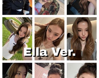 Meovv Selfie/Selca Bias-fotokaarten | Ella, Sooin, Anna, Gawon, Narin | Kpop-fotokaartset |