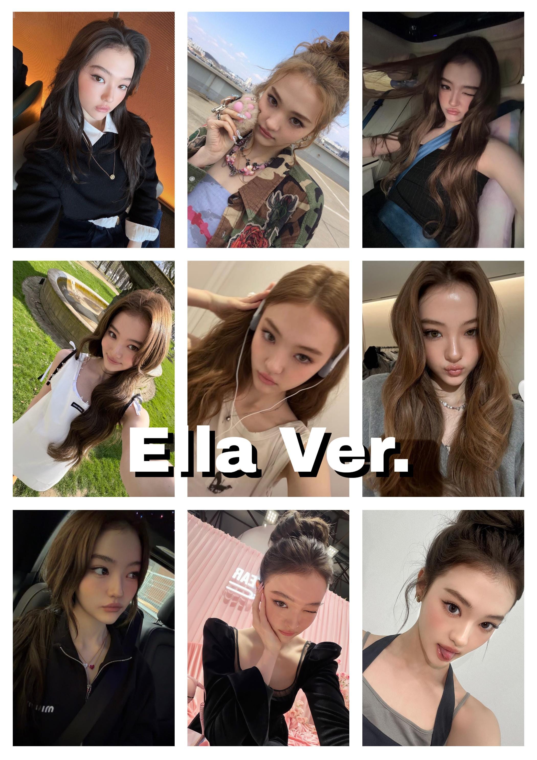 Meovv Selfie/selca Bias Photocards | Ella, Sooin, Anna, Gawon