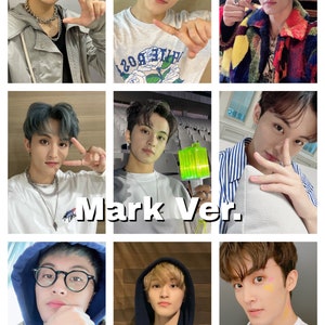 NCT Dream Selfie/Selca Polarized Photocards | Jaemin, Mark, Jeno, Jisung, Chenle, Haechan, Renjun | Conjunto de cartões fotográficos Kpop |