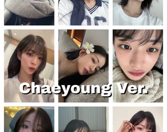 Cartes photo Selfie/Selca Bias de Fromis9 | Gyuri, Nagyung, Hayoung, Saerom, Jiwon, Jisun, Chaeyoung, Jiheon, Seoyeon | Jeu de cartes-photos Kpop |