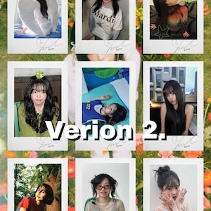 Jo Yuri Instant Photocard Set | Kpop photocard Set |