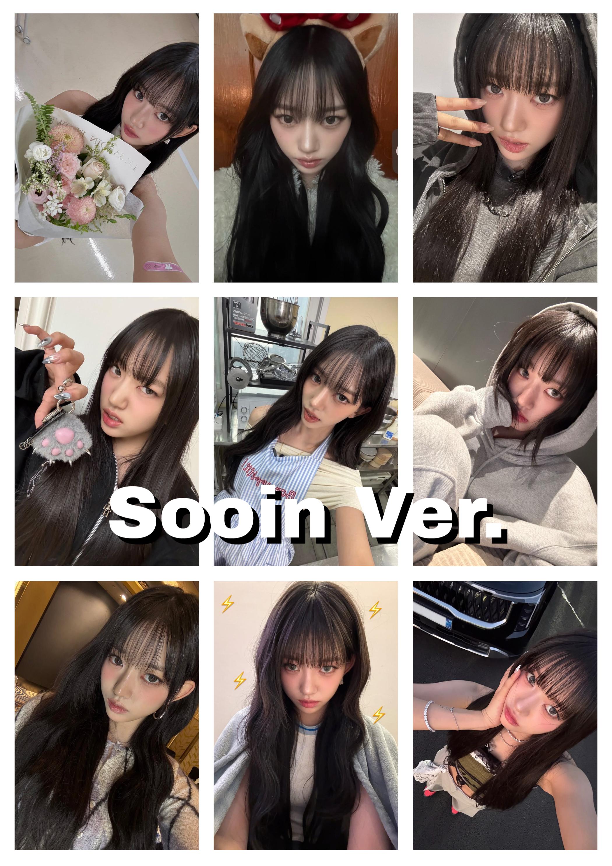 Meovv Selfie/selca Bias Photocards | Ella, Sooin, Anna, Gawon