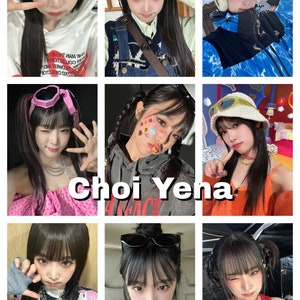 Choi Yena Selca/Selfie Fotokarte | IZONE Yena Fotokarte | Kpop Fotokarten-Set |