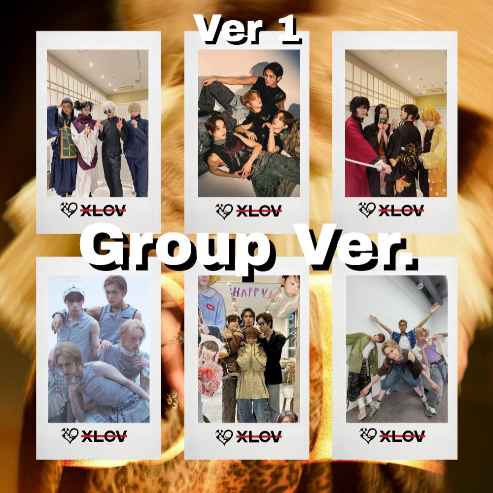 XLOV Bias Instant Photocard Set | Wumuti, Rui, Hyun, Haru | Kpop