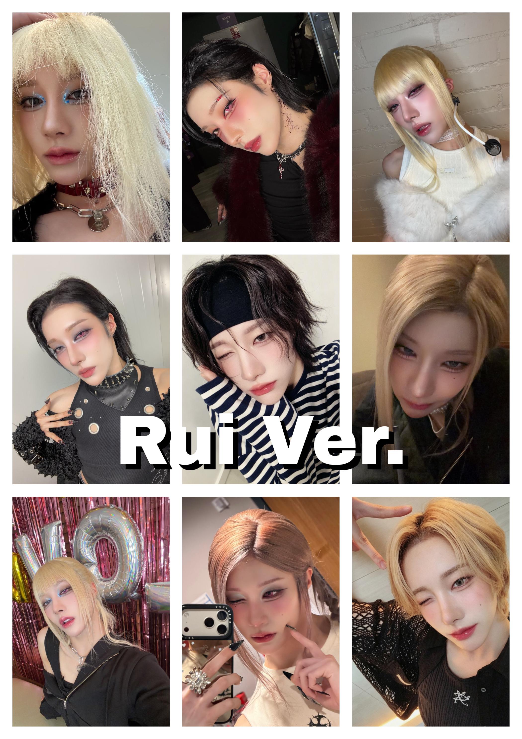 XLOV Selfie/selca Bias Photocards | Wumuti, Rui, Hyun, Haru | Kpop