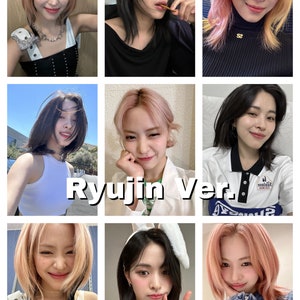 ITZY Selfie/Selca Bias Photocards | Ryujin, Yuna, Yeji, Lia, Chaeryeong | Kpop Photocard Set |