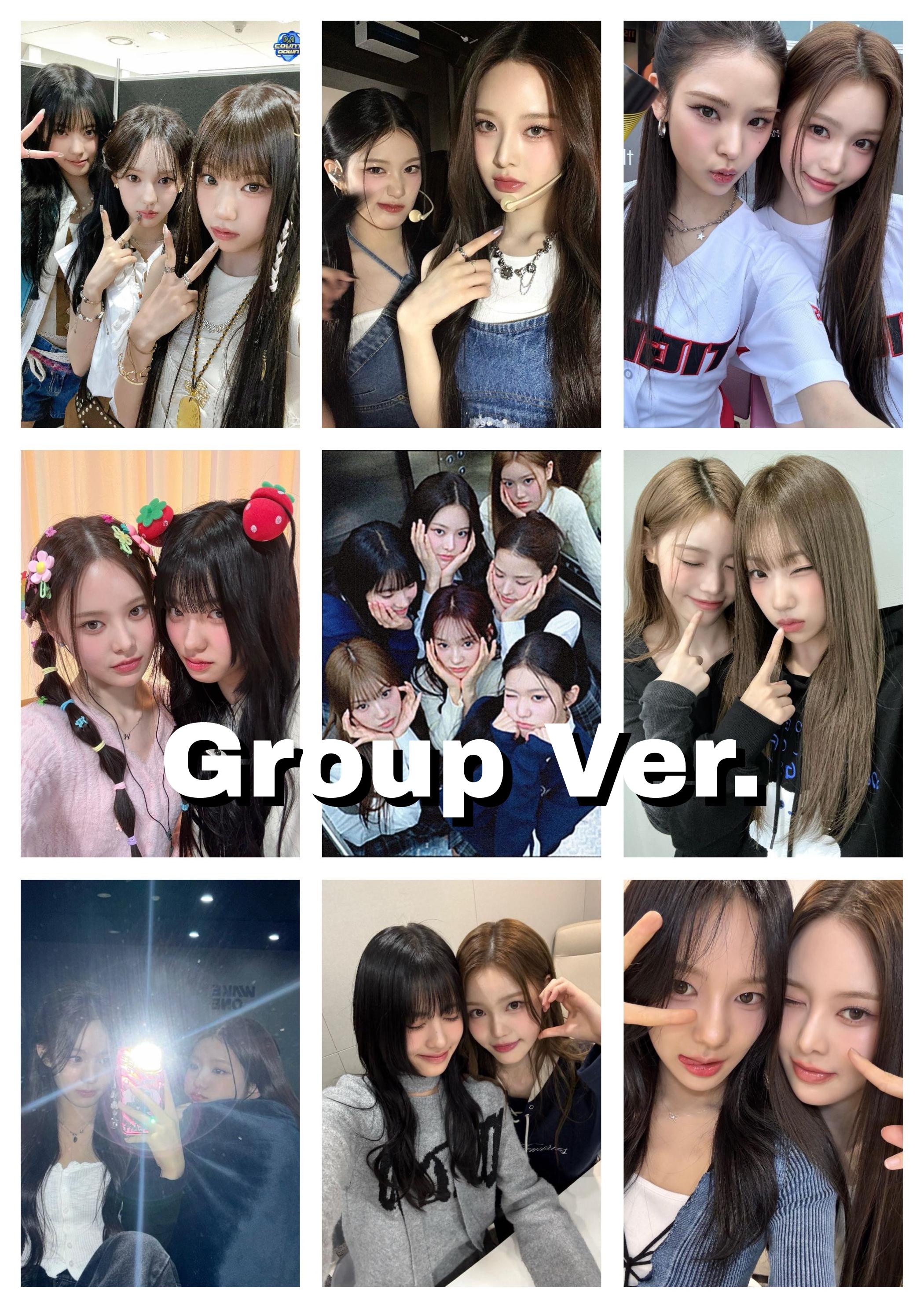 IZNA セルフィー/セルカ バイアス フォトカード |マイ、ジェミン