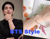 ☆A BIT MOR☆ BTS V テテ 着用 HOLOGRAM BRACELET 男女兼用 org.jpg