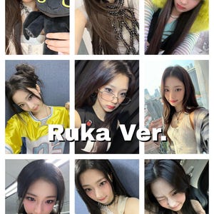 BabyM0nster Selfies/Selca Bias | Ahyeon, Ruka, Chiquita, Asa, Pharita, Rora, Rami | Jeu de cartes-photos Kpop |