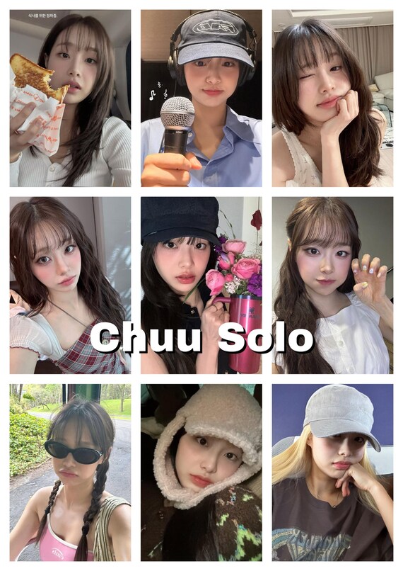 Chuu Photocard Collection | Loona Chuu | Chuu Fancam Photocard
